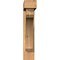 Ekena Millwork Legacy Block Smooth Bracket w/ Offset Brace, Western Red Cedar, 5 1/2"W x 24"D x 28"H BKT0604X24X28LEC05SWR - alternate 3